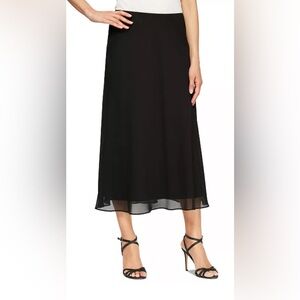 Alex Evenings
Women's Chiffon Pull-On Midi Skirt